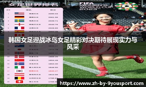 韩国女足迎战冰岛女足精彩对决期待展现实力与风采